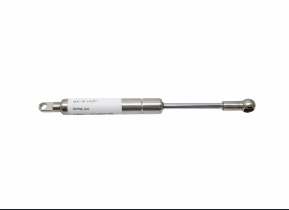 GAS SPRING - 2.25 STROKE, 20 LB, SST, BALL SOCKET TO EYELET